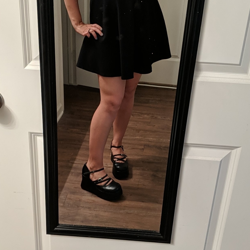 90s chunky Mary Janes